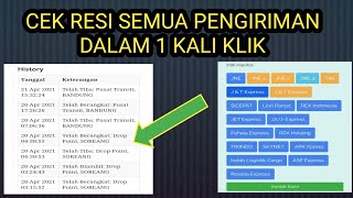 Cara cek resi barang kiriman secara online dari semua jasa pengiriman