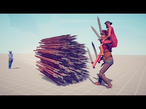 GLADIATOR vs EVERY GOD - Totally Accurate Battle Simulator TABS