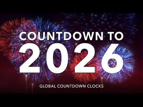 New Year 2026 Countdown | EUROPE & UK