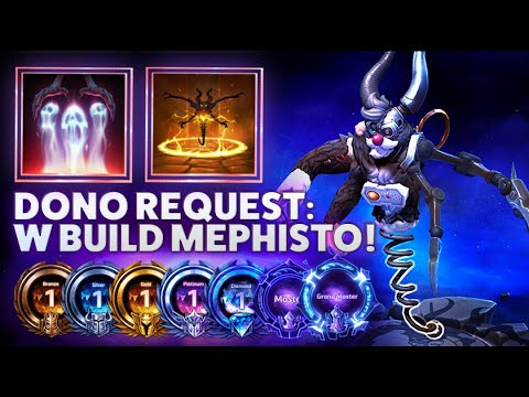 Mephisto Consume Souls - DONO REQUEST: W BUILD MEPHISTO! - Hardstuck Bronze 5 Adventures 2022
