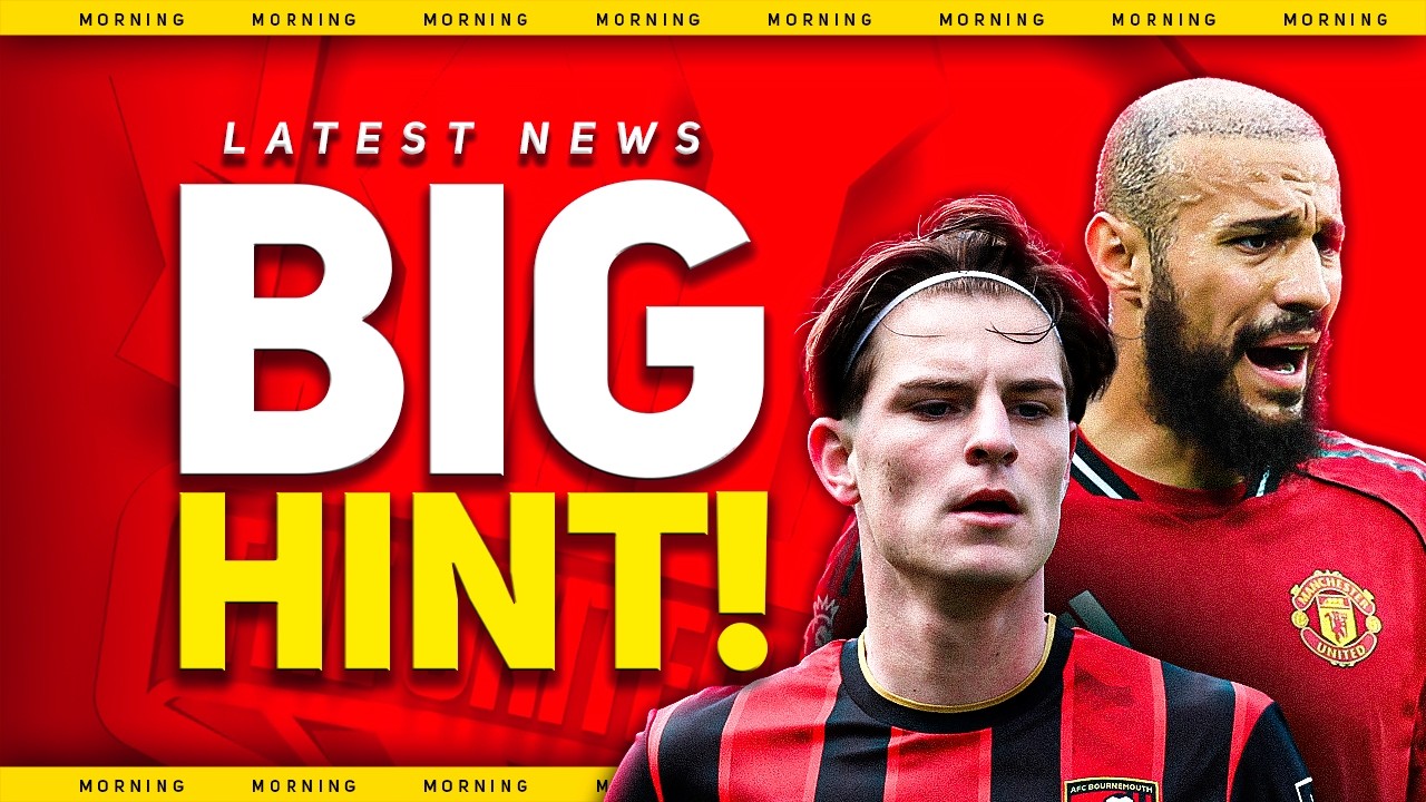 Scott TRANSFER Hint! Mazraoui LEAVING? Man Utd Transfer News
