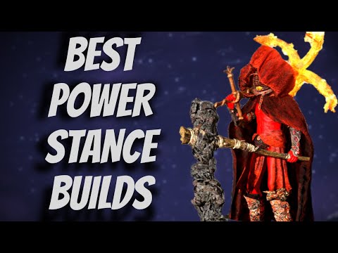 Top 5 POWERSTANCING Builds! Best Elden Ring Builds Patch 1.09 2023