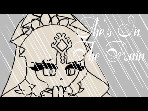 She’s In The Rain - Shadow Milk and Mystic Flour animatic 💙🤍🌧️ #crk