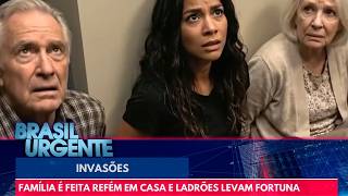 Invasões: família é feita refém em casa e ladrões levam fortuna de apartamento | Jornal da Band