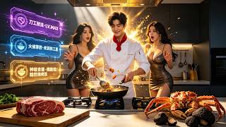Yemek yapmayı bilmeyen genç, ŞEF SİSTEMİYLE efsane yemekler yaptı ve M