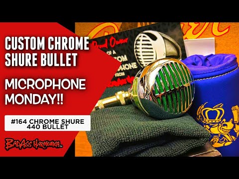 Best Blues Harmonica Microphone | Hot Chrome Blues Harp Shure Bullet Jam -  Microphone Monday 164
