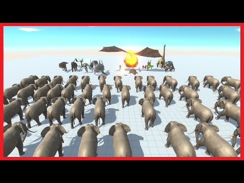 ALL BOSSES VS MINI BOSS UNITS ($imiliar Price) - ANIMAL REVOLT BATTLE SIMULATOR