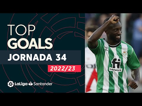 LaLiga TOP 5 Goles Jornada 34 LaLiga Santander 2022/2023