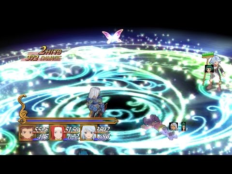 Tales of Symphonia - Coliseum Battle vs Garr, Farah Oersted, & Meredy - No Death - Normal Difficulty