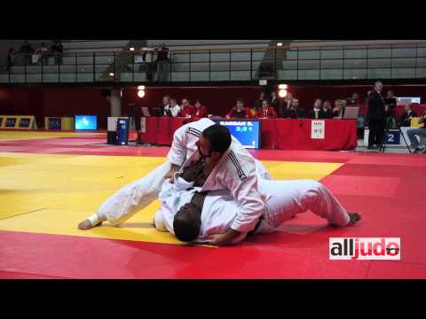 Youness Bousseta (ASPTT) - Sylvestre Kangah (VOI Judo) / Finale +100KG - Champt de France 2D 2013