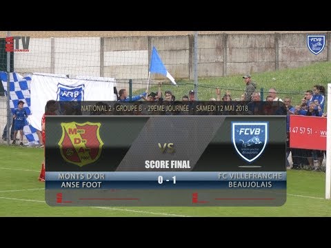Foot - MDA Chasselay vs FCVB  29ème journée