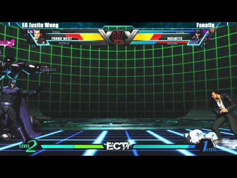 UMVC3 Winners Finals EG Justin Wong vs AGE Fanatiq - ECT4 Tournament