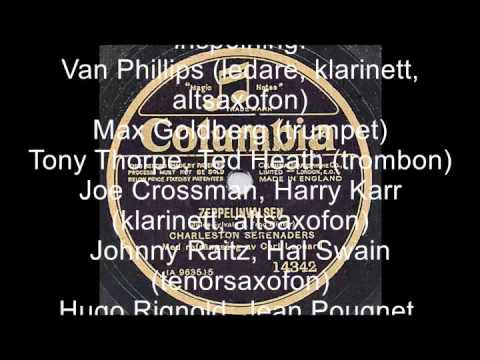 CHARLESTON SERENADERS med CARL LEONARD - Zeppelinvalsen (1929)