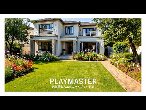 【株式会社パルカ】天然芝と人工芝のハイブリッド芝