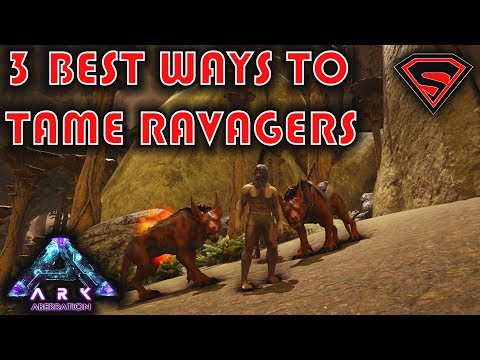 HOW TO TAME A RAVAGER (SOLO) + RAVAGER TAMING PEN & RAVAGER ABILITIES (ARK RAVAGER TAMING GUIDE)