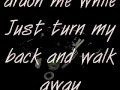 Staind - Pardon Me lyrics 