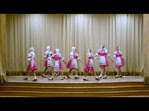Русский народный танец «Посею лебеду». Коллектив «Улыбка»