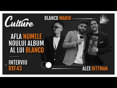 " Atât zic, două panarame " | Blanco & Alex Bittman | RXF 43 | Interviu Culture Magazine