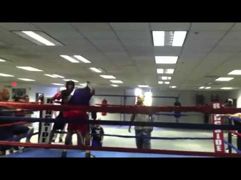 Boxing sparring 3 Sergio Gonzalez