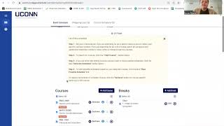 UConn Student Admin College Schedule Builder Tutorial