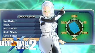 FAR TOO MUCH DAMAGE! Strongest Hybrid Female Earthling Build | Dragon Ball Xenoverse 2
