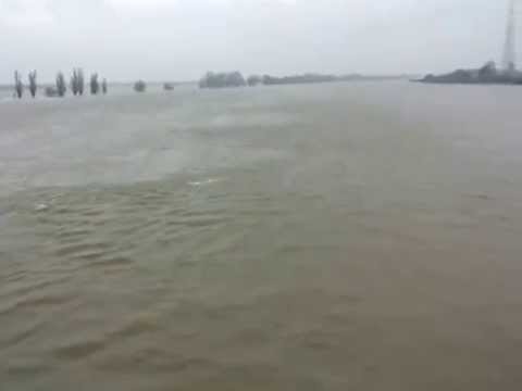 Piena del Po dal ponte Viadana-Boretto - 15/11/2014