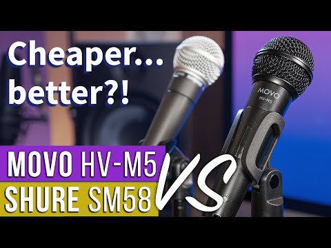 Movo HV-M5: Shure SM58 Alternative - Blind Audio Comparison | GEAR REVIEW