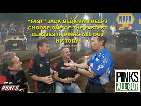 PINKS ALL OUT! - "FAST" JACK BECKMAN HELPS PICK THE FASTEST FIELD IN PAO HISTORY!!