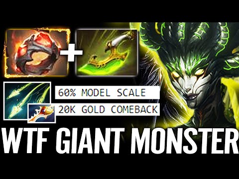 🔥 GIANT MEDUSA WTF Imba Monster Drow - Rapier + Swift Blink 20.000 Gold Comeback 7.30 Dota 2 Pro
