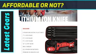 BUBBA Li-Ion Cordless Electric Fillet Knife: Amazing Precision for Every Catch
