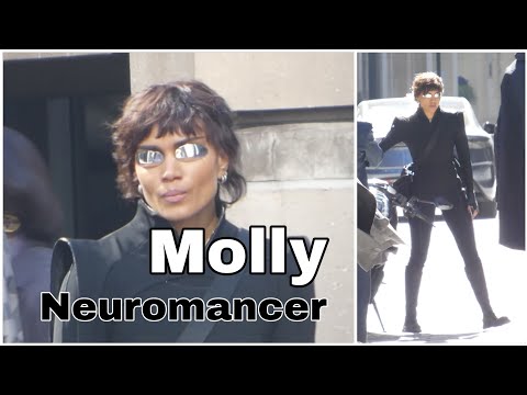 Neuromancer's MOLLY seen for the FIRST TIME