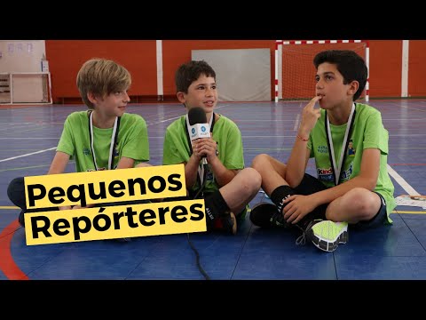 Pequenos Repórteres - João, Salvador & Dominic (Torres Vedras) | Volei TV