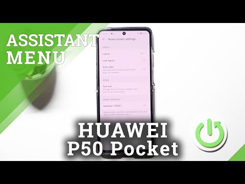 How to Activate Smart Assistant on HUAWEI P50 Pocket - Enable Smart Assistant