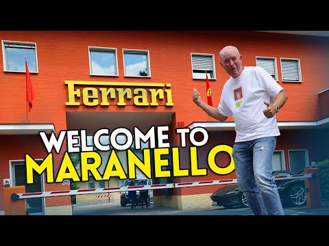 Welcome to FERRARI CITY in MARANELLO!