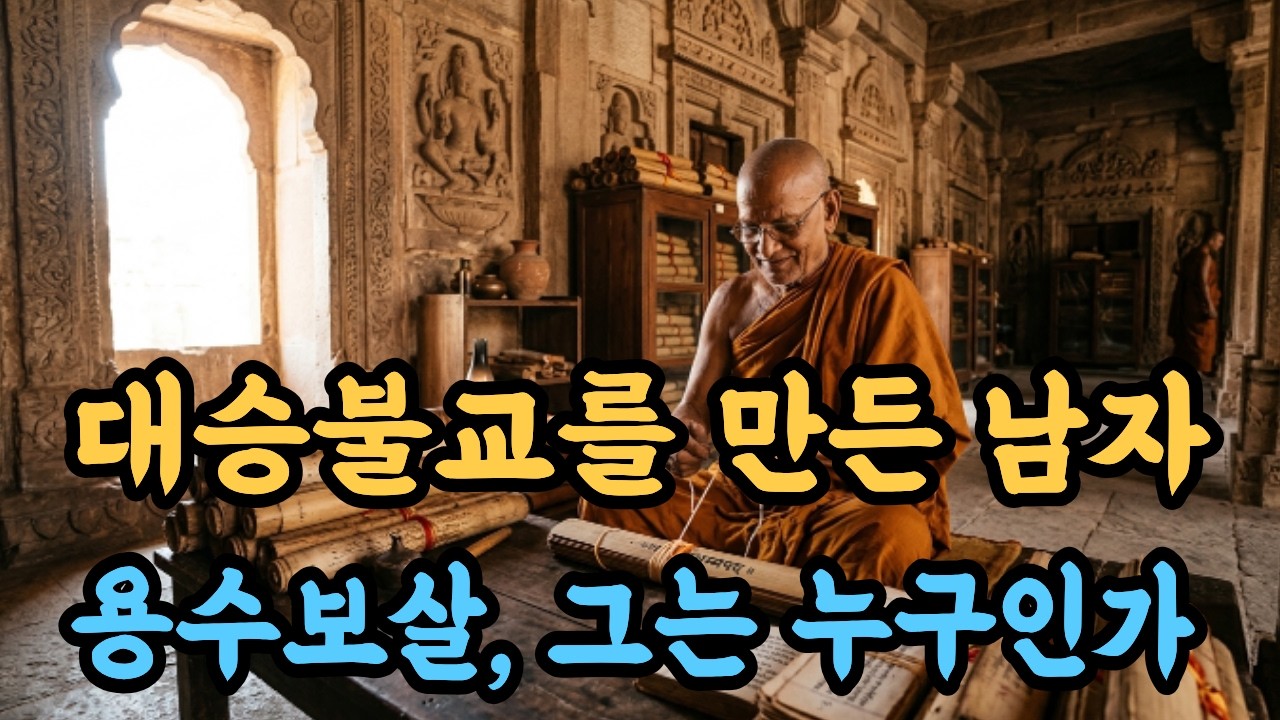 석가모니 이후 최고의 천재, 대승불교를 만든 남자  용수보살 나가르주나 일대기