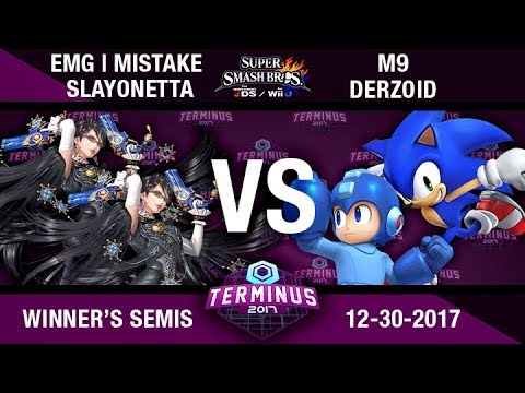 [SSB4] Terminus 2017 (Doubles): EMG | Mistake + Slayonetta vs M9 + DerZoid (Winners Semis)