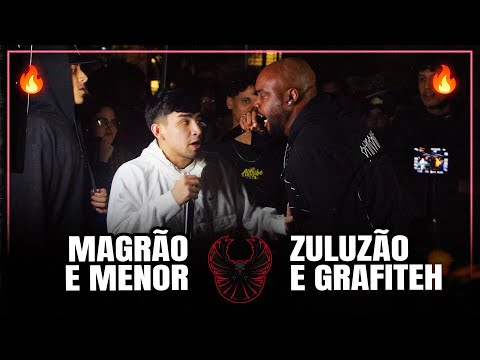 (INCENDIARAM!!!🔥) MAGRÃO e MENOR x ZULUZÃO e GRAFITEH | 2ª FASE | #BDN177