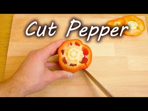 How to Cut a Bell Pepper