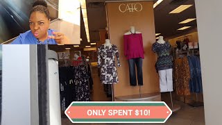 Vlog/Cato Run & Building A Wardrobe with $10 dollars!