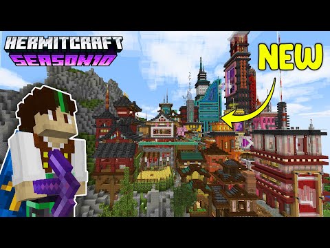 The Cyber-Skyline Grows! | Hermitcraft 10 | Ep.25