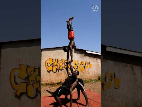 Bwengula Circus Kids | 3 Patner Acro | #shorts #shortsfeed #circus #viralshorts