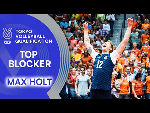 Max Holt is moving up in space! | Top Scorer | Volleyball Olympic Qualification 2019
