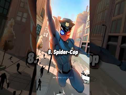 Top 15 Spider-Man In SpiderVerse #shorts