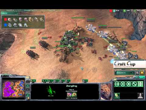 mTwDIMAGA (Z) VS SharkGSjoW (T) Part 2 [CraftCup] Starcraft 2
