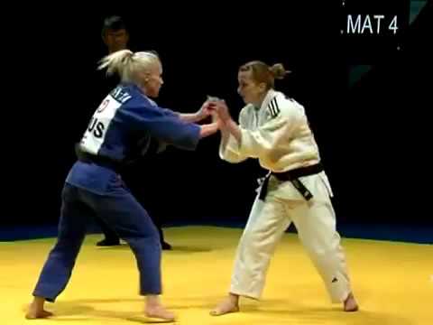 JUDO 2007 Super World Cup: Lyudmila Bogdanova (RUS) - Alina Dumitru (ROU)