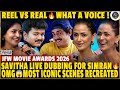 Savitha Live Dubbing For Simran Simran Recreates Tourist Family On Stage JFW Movie Awards 2026