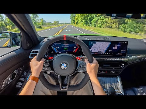 2025 BMW M3 Competition xDrive - POV Test Drive (Binaural Audio)