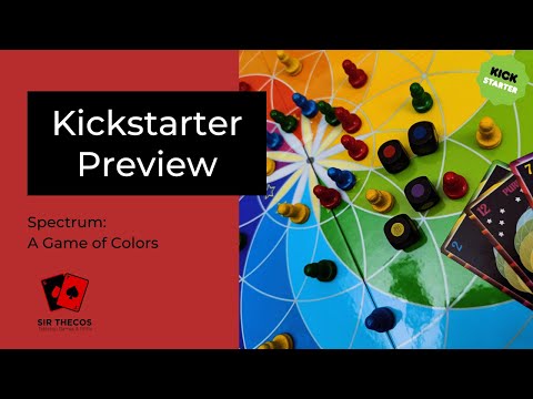Kickstarter Preview | Spectrum: A Game Of Colors