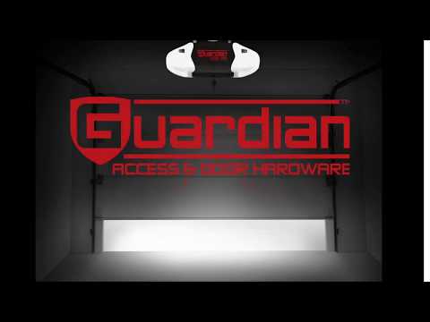 YouTube video about: Who manufactures guardian garage door openers?