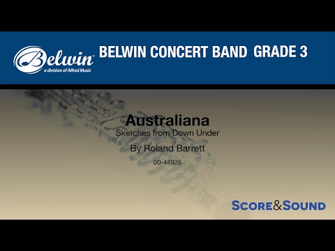 Australiana by Roland Barrett – Score & Sound